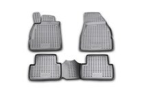Renault Megane II 2004–2009 Gumijasti tepihi za kabino (4 kosi, Novline) fotografija 1
