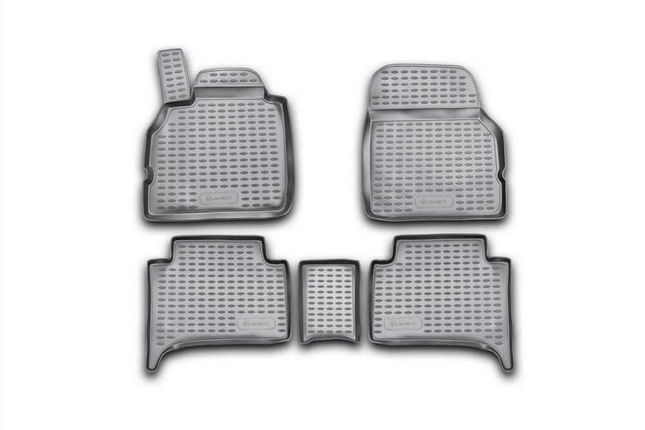 Renault Scenic/Grand 2003–2009 Gumijasti tepihi za notranjost (5 kos, Novline) Image