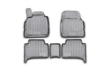 Renault Scenic/Grand 2003–2009 Gumijasti tepihi za notranjost (5 kos, Novline) fotografija 1