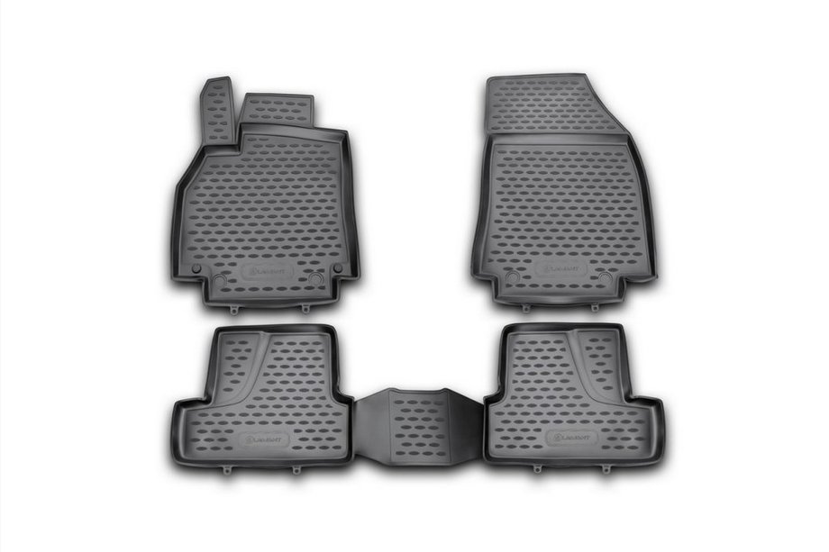 Renault Megane III 2009–2016 Gumijasti tepihi za kabino (4 kosi, Novline) Image