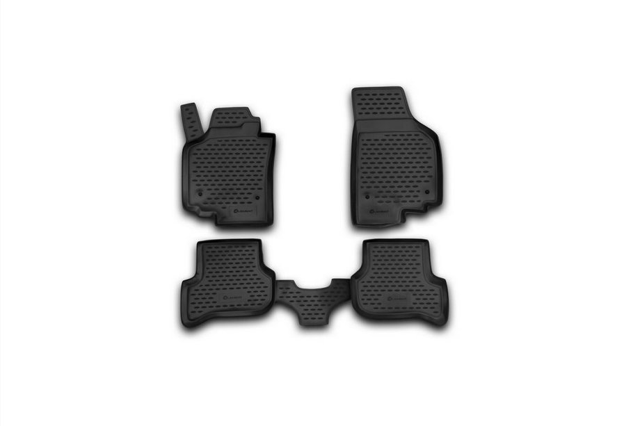 Seat Altea 2004–2015 Gumijasti tepihi za kabino (4 kosi, Novline) SW 2005-2009 Image