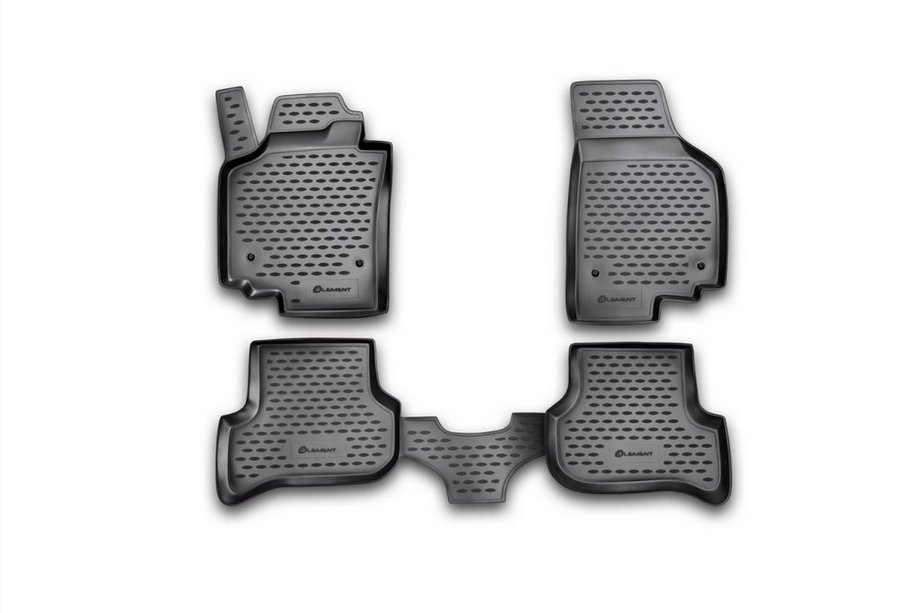 Seat Altea 2004–2015 Gumijasti tepihi za notranjost (4 kosi, Novline) Freetrack 2007-2009 Image