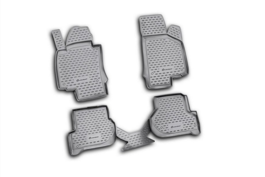 Skoda Octavia II A5 2006–2010 Gumijasti avto tepihi za notranjost (4 kosi, Novline) 2004-2013 Image