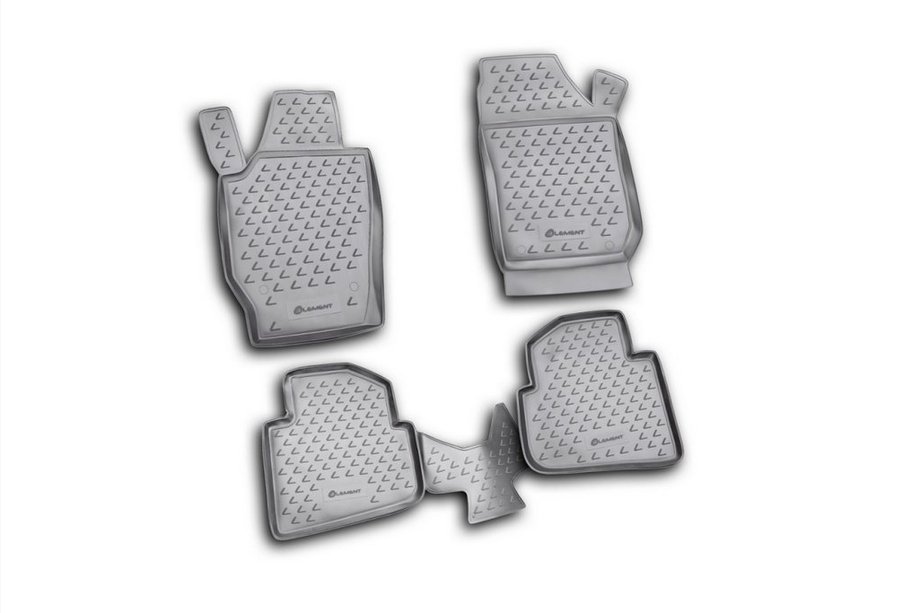 Skoda Roomster 2006–2015 Gumijasti tepihi za kabino (4 kosi, Novline) Image