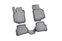 Skoda Yeti 2009–2017 Gumijasti tepihi za kabino (4 kosi, Novline) fotografija 1