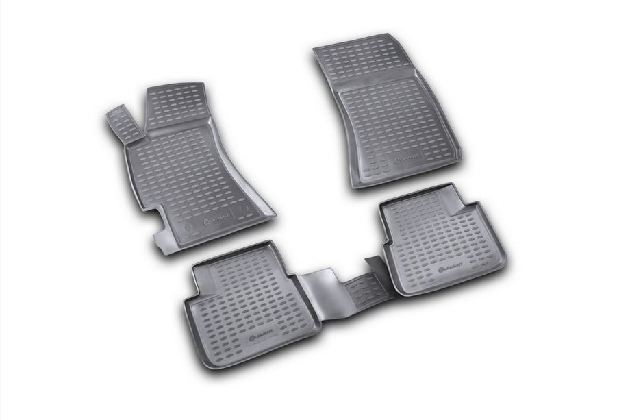 Subaru Impreza 2007–2011 Gumijasti tepihi za kabino (4 kosi, Novline) Image