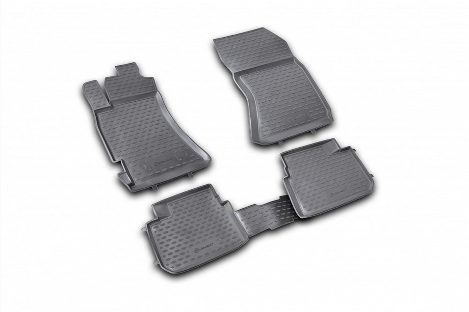 Subaru Forester 2008–2013 Gumijasti tepihi za kabino (4 kosi, Novline) Image