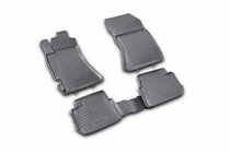 Subaru Forester 2008–2013 Gumijasti tepihi za kabino (4 kosi, Novline) fotografija 1