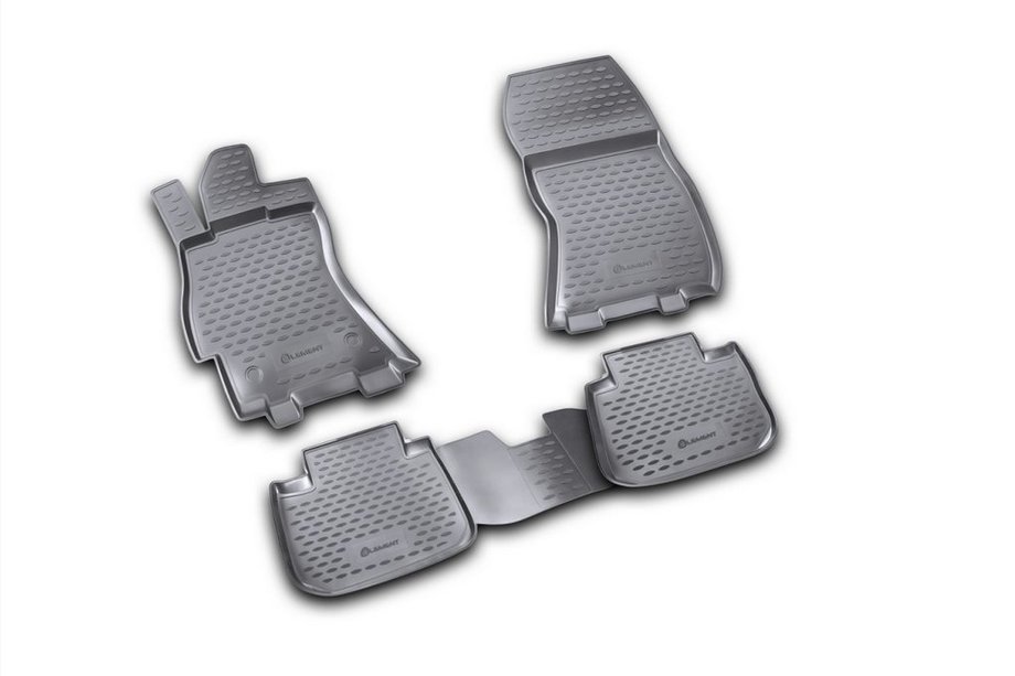 Subaru Legacy 2009–2014 Gumijasti tepihi za kabino (4 kosi, Novline) Image
