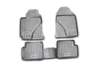Toyota Corolla 2002–2007 Gumijasti tepihi za kabino (4 kosi, Novline) fotografija 1