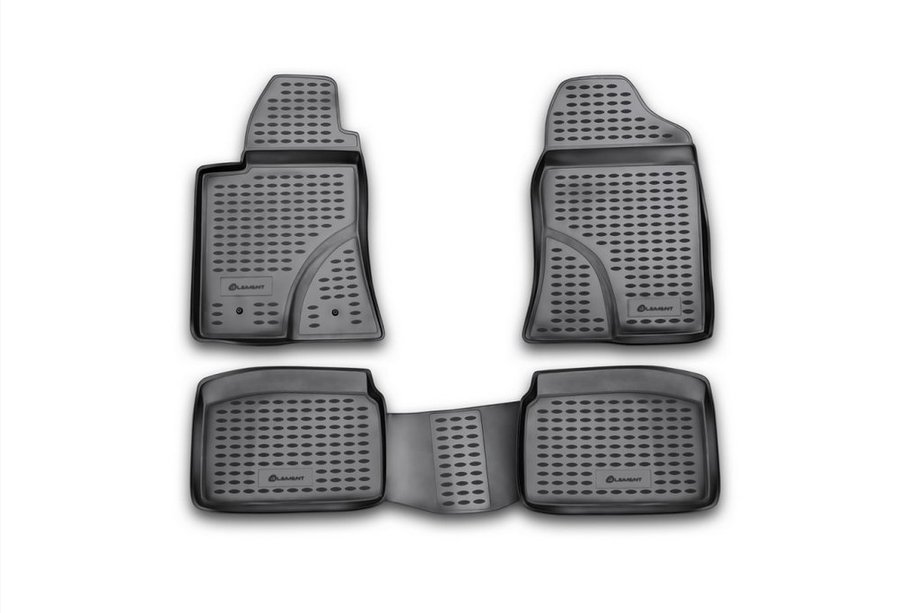 Toyota Avensis 2003–2009 Gumijasti tepihi za kabino (4 kosi, Novline) Image