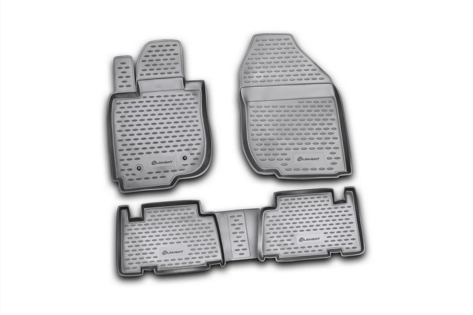 Toyota Rav 4 2006–2013 (2006-2010) Gumijaste preproge za notranjost (4 kos, Novline) Fotografija 1