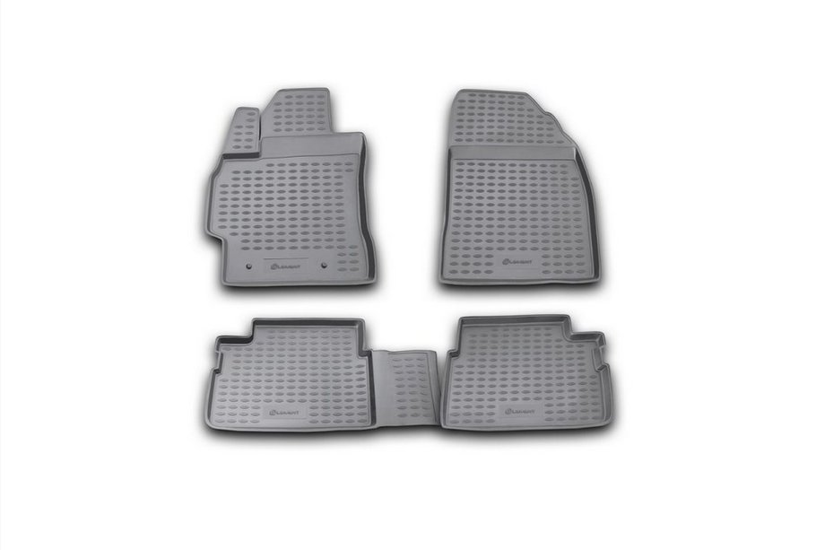 Toyota Corolla 2007–2013 Gumijasti tepihi za kabino (4 kosi, Novline) Image
