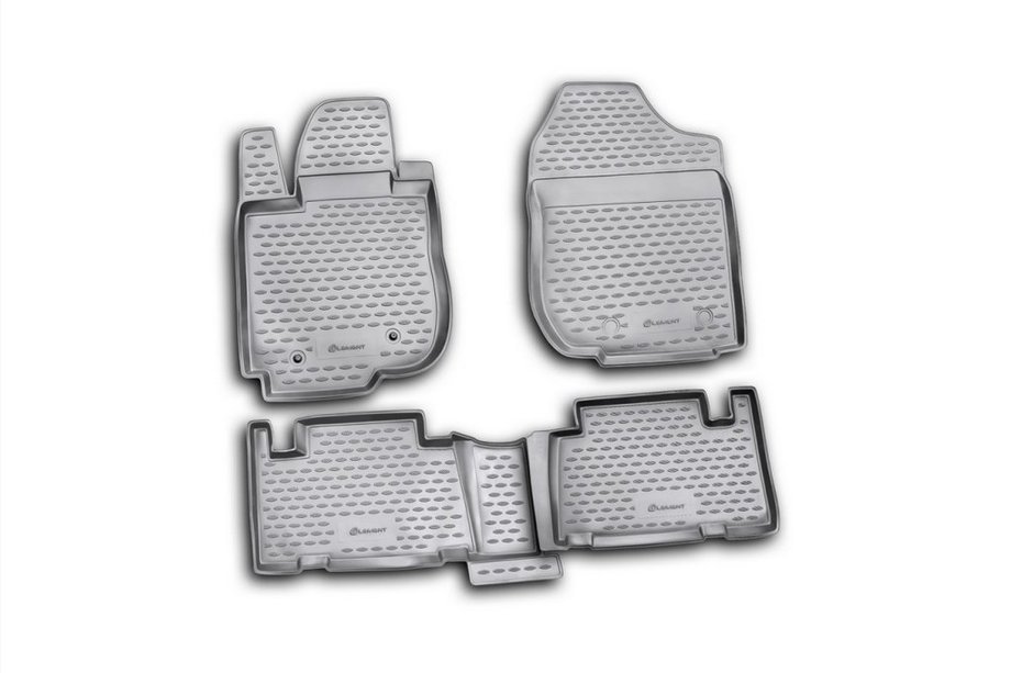 Toyota Rav 4 2006–2013 (2010↗) Gumijasti tepihi za notranjost (4 kosi, Novline) Image