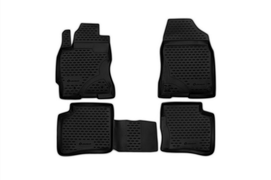 Toyota Prius 2009–2015 (2003-2009) Gumijasti tepihi za notranjost (4 kosi, Novline) Image