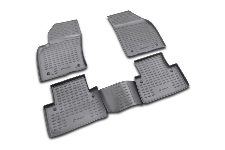 Volvo S40 2004–2012 Gumijasti tepihi za kabino (4 kosi, Novline) Image