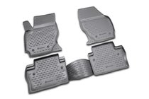 Volvo XC70 2007–2013 Gumijasti tepihi za kabino (4 kosi, Novline) fotografija 1