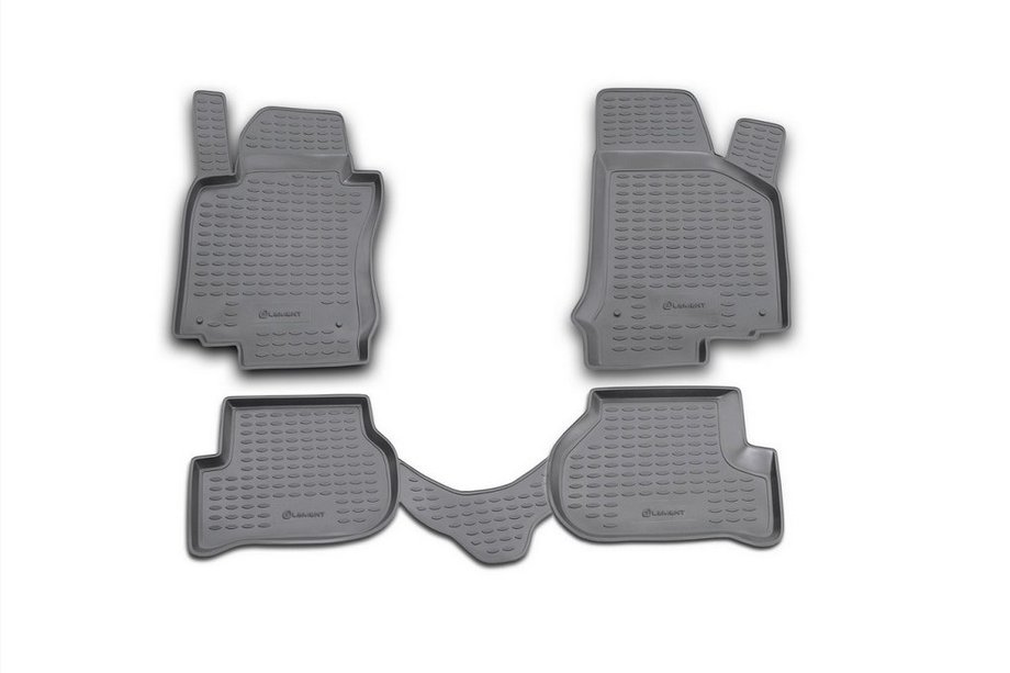 Volkswagen Golf 5 2003–2009 Gumijasti tepihi za kabino (4 kosi, Novline) Image