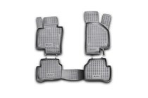 Volkswagen Passat B6 2006–2012 Gumijasti tepihi za kabino (4 kosi, Novline) fotografija 1