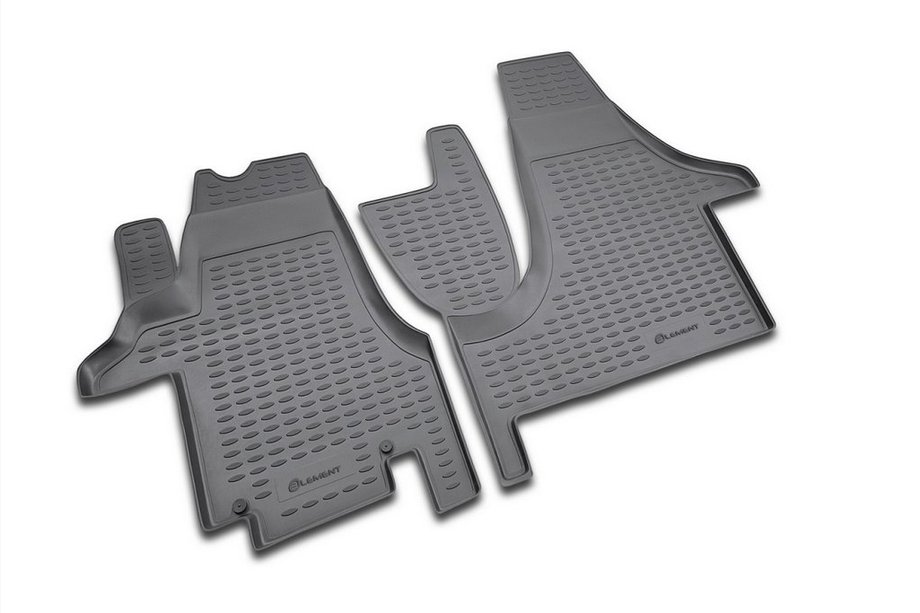 Volkswagen T5 Transporter 2003–2010 Gumijasti tepihi za notranjost (2 kosa, Novline) Image