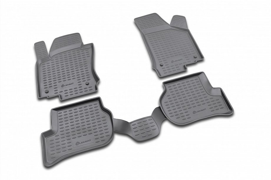 Volkswagen Jetta 2006–2011 Gumijasti tepihi za kabino (4 kosi, Novline) Image
