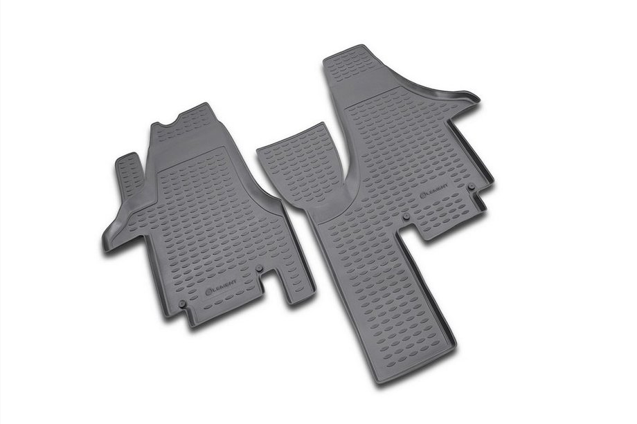 Volkswagen T5 Multivan 2003–2010 Gumijasti tepihi za notranjost (2 kosa, Novline) Image