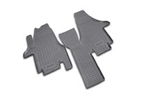 Volkswagen T5 Multivan 2003–2010 Gumijasti tepihi za notranjost (2 kosa, Novline) fotografija 1