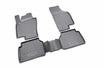 Volkswagen Tiguan 2007–2016 Gumijasti tepihi za kabino (4 kosi, Novline) fotografija 1