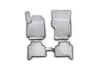 Volkswagen Amarok 2010–2022 Gumijasti tepihi za kabino (4 kosi, Novline) fotografija 1