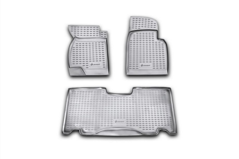 UAZ 3151 1985–2003 (Patriot) Gumijaste preproge za notranjost (Classic/Comfort) (3 kos, Novline) 2005-2014 Fotografija 1