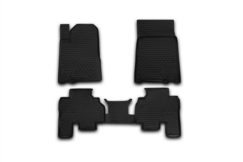 SsangYong Kyron 2005–2014 Gumijasti tepihi za kabino (4 kosi, Novline) Image