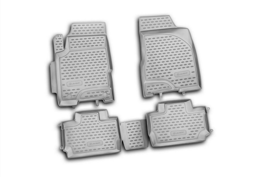Chery A13 2008–2019 Gumijasti tepihi za kabino (4 kosi, Novline) Image