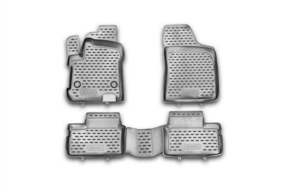 Chery Beat 2009–2015 Gumijasti tepihi za kabino (4 kosi, Novline) Image