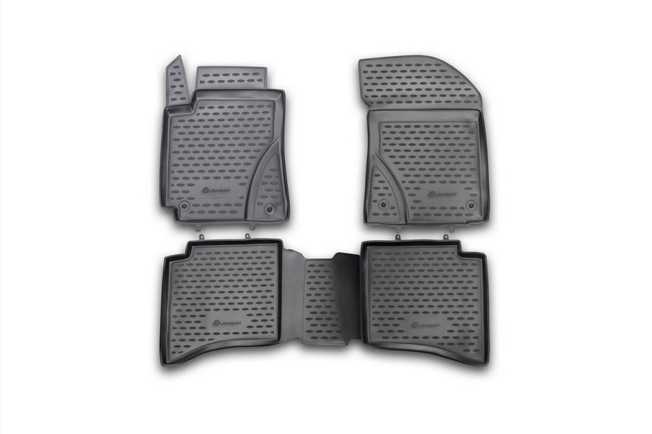 Geely MK Cross 2010–2016 (2012↗) Gumijasti tepihi za potniški prostor (4 kos, Novline) Image