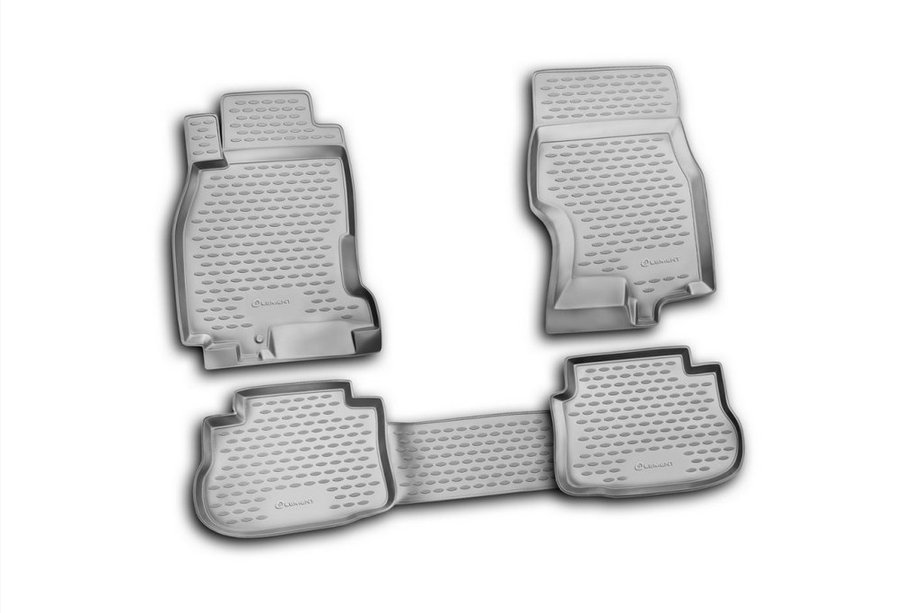 Infiniti FX 2003–2008 (FX35) Gumijasti tepihi za notranjost (4 kosi, Novline) Image