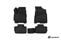 Daewoo Matiz 1998–2008 Gumijasti tepihi za notranjost (4 kosi, Novline) Varianta 2 fotografija 1