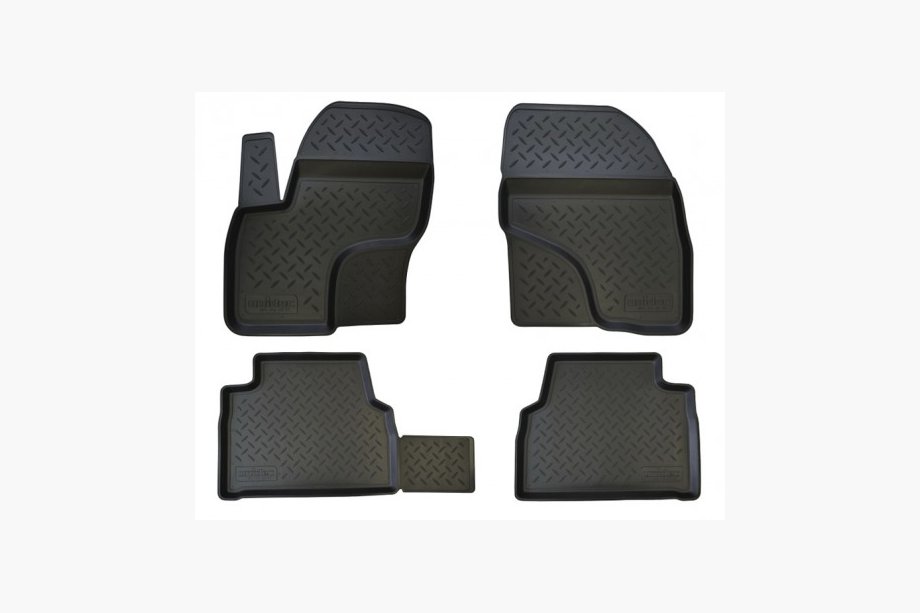 Ford Kuga 2008–2013 Gumijasti tepihi za kabino (4 kosi, Novline) Image