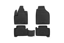 Ford Connect 2002–2006 Gumijasti tepihi za kabino (4 kosi, Novline) fotografija 1