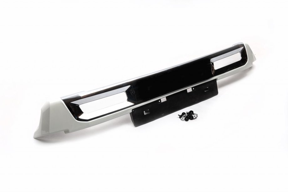 Toyota Land Cruiser Prado 150 2009–2023 Sprednji lip-spojler z osvetlitvijo (2017-) Fotografija 1