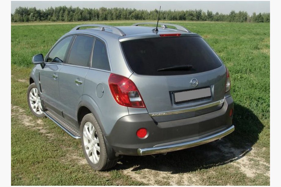 Opel Antara 2006–2017 Zadnji zaščitni lok AK002 (nerjavno jeklo) Image