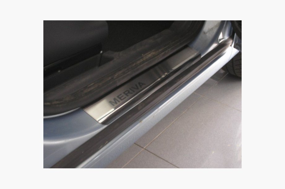 Opel Meriva 2010–2017 Natanika Premium letve pragov (4 kosi, nerjavno jeklo) Image