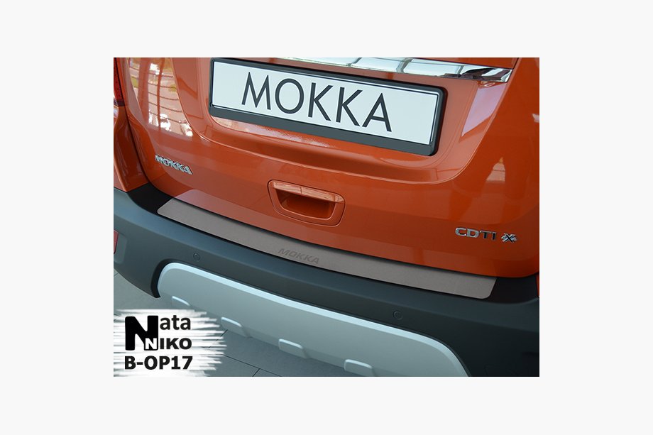 Opel Mokka 2012–2021 Letvica za zadnji odbijač Nataniko (2012-2016, nerjaveče jeklo) Image