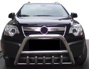 Opel Antara 2006–2017 Sprednji zaščitni lok (nerjaveče jeklo) fotografija 1