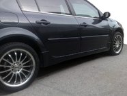 Renault Megane II 2004–2009 Stranski pragovi (SD, za lakiranje) fotografija 1