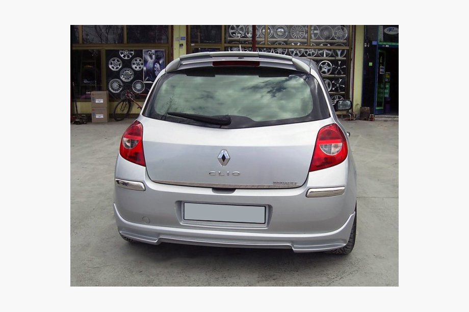 Renault Clio III 2005–2012 Nastavek zadnjega odbijača V1 (za lakiranje) Image