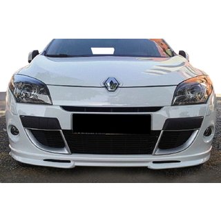 Sprednji lip spojler odbijača (za lakiranje) Renault Megane III 2009–2016 fotografija 1