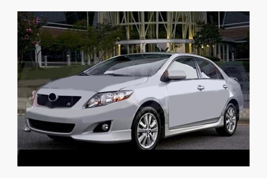 Toyota Corolla 2007–2013 Dodatek sprednjega odbijača (za lakiranje) Image