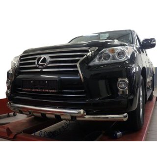 Sprednji zaščitni lok Gronder (2008-2015 nerjaveče) Lexus LX570/450d 2008–2022 fotografija 1