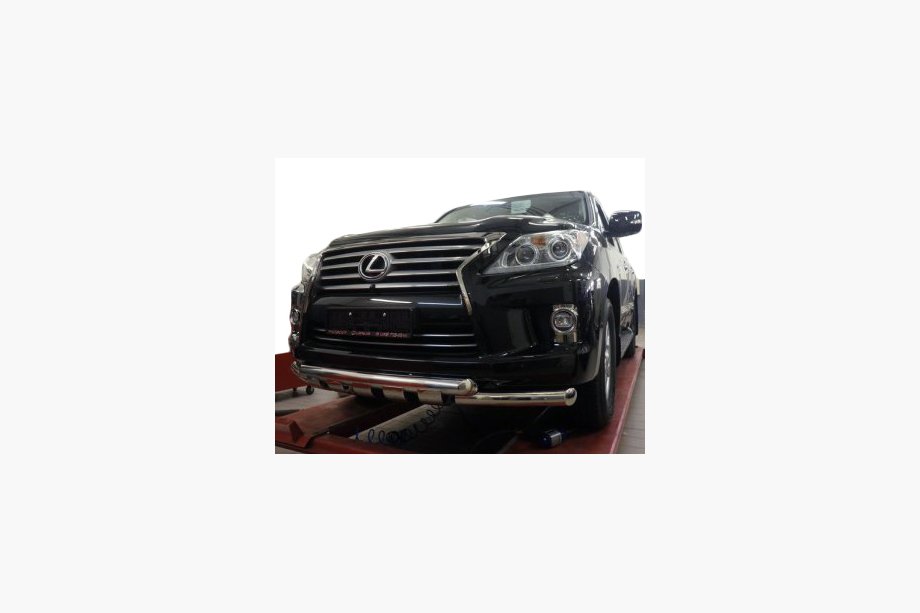 Lexus LX570/450d 2008–2022 Sprednji zaščitni lok Gronder (2008-2015 nerjaveče) Fotografija 1