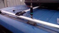Nissan Pathfinder R51 2005–2014 Zaklepni prečni nosilci za strešne vzdolžne nosilce (2 kosa) fotografija 8